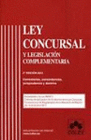 LEY CONCURSAL Y LEGISLACIN COMPLEMENTARIA. 5 EDICIN 2012