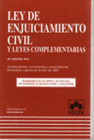 LEY DE ENJUICIAMIENTO CIVIL. 20 EDICIN 2012