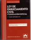 LEY DE ENJUICIAMIENTO CIVIL Y LEGISLACION ESPECIAL.