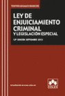 LEY DE ENJUICIAMIENTO CRIMINAL Y LEGISLACION ESPECIAL. 12 EDICIN
