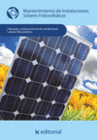 MANTENIMIENTO DE INSTALACIONES SOLARES FOTOVOLTICAS