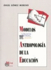 MODELOS DE ANTROPOLOGIA DE LA EDUACION
