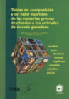TABLAS DE COMPOSICION Y VALOR NUTRITIVO DE LAS MATERIAS PRIMAS DESTINADAS ANIMALES INTERES GANADERO
