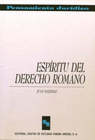 ESP�RITU DEL DERECHO ROMANO