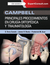 CAMPBELL. PRINCIPALES PROCEDIMIENTOS EN CIRUGÍA ORTOPÉDICA Y TRAUMATOLOGÍA + EXP