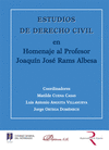ESTUDIOS DE DERECHO CIVIL EN HOMENAJE AL PROFESOR JOAQUN JOS RAMS ALBESA.