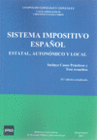 SISTEMA IMPOSITIVO ESPA�OL. ESTATAL, AUTON�MICO Y LOCAL