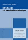 INTRODUCCION A LA INVESTIGACION CRIMINOLOGICA