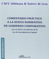 COMENTARIO PRCTICO A LA NUEVA NORMATIVA DE GOBIERNO CORPORATIVO