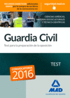 GUARDIA CIVIL. TEST DE ORTOGRAFA, PSICOTCNICOS Y DE PERSONALIDAD