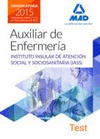 AUXILIARES DE ENFERMERA DEL INSTITUTO INSULAR DE ATENCIN SOCIAL Y SOCIOSANITARIA. TEST