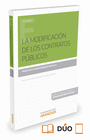 LA MODIFICACI�N DE LOS CONTRATOS P�BLICOS (PAPEL + E-BOOK)