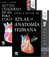LOTE NETTER CUADERNO DE ANATOM�A PARA COLOREAR + NETTER ATLAS DE ANATOM�A HUMANA