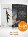 LOTE NETTER ATLAS DE ANATOM�A HUMANA + ANATOM�A Y FISIOLOG�A