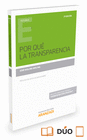 POR QU LA TRANSPARENCIA (PAPEL + E-BOOK)