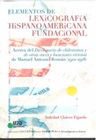 ELEMENTOS DE LEXICOGRAFIA HISPANOAMERICANA FUNDACIONAL