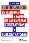 CERTIFICACION EN SEGURIDAD Y SALUD EMPRESAS CONTRATISTAS Y SUBCONT 2E