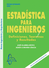 ESTADSTICA PARA INGENIEROS: DEFINICIONES, TEOREMAS Y RESULTADOS