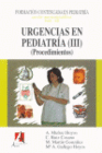 URGENCIAS EN PEDIATRIA (III). PROCEDIMIENTOS