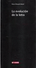 EVOLUCION DE LA LETRA
