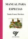 MANUAL PARA ESPECIAS