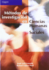 M�TODOS DE INVESTIGACI�N EN CIENCIAS HUMANAS Y SOCIALES