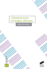 LITERATURA SUIZA EN LENGUA ALEMANA