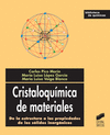 CRISTALOQU�MICA DE MATERIALES
