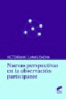 NUEVAS PERSPECTIVAS EN LA OBSERVACI�N PARTICIPANTE