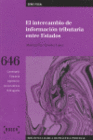EL INTERCAMBIO DE FORMACION TRIBUTARIA ENTRE ESTADOS