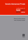 DERECHO INTERNACIONAL PRIVADO VOL�MEN  I.