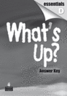 WHAT'S UP? ESSENTIALS D GU�A