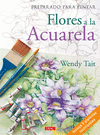 PREPARADO PARA PINTAR. FLORES A LA ACUARELA