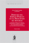 DERECHO DEL EMPLEO P�BLICO EN EL PRINCIPADO DE ASTURIAS