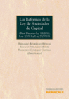 LAS REFORMAS DE LA LEY DE SOCIEDADES DE CAPITAL