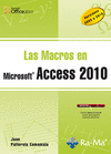 LAS MACROS EN ACCESS 2010