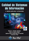 CALIDAD DE SISTEMAS DE INFORMACIN. 3 EDICIN AMPLIADA Y ACTUALIZADA