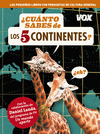 �CU�NTO SABES DE LOS 5 CONTINENTES?