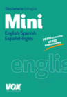 DICCIONARIO MINI ENGLISH-SPANISH / ESPA�OL-INGL�S