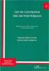 LEY DE CONTRATOS DEL SECTOR P�BLICO