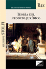 TEOR�A DEL NEGOCIO JUR�DICO
