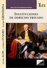 INSTITUCIONES DE DERECHO PRIVADO