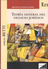 TEORA GENERAL DEL NEGOCIO JURIDICO