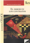 ERROR EN LOS CONTRATOS, EL