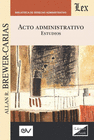 ACTO ADMINISTRATIVO. ESTUDIOS