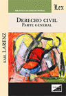 DERECHO CIVIL. PARTE GENERAL