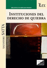 INSTITUCIONES DEL DERECHO DE QUIEBRA
