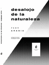 DESALOJO DE LA NATURALEZA